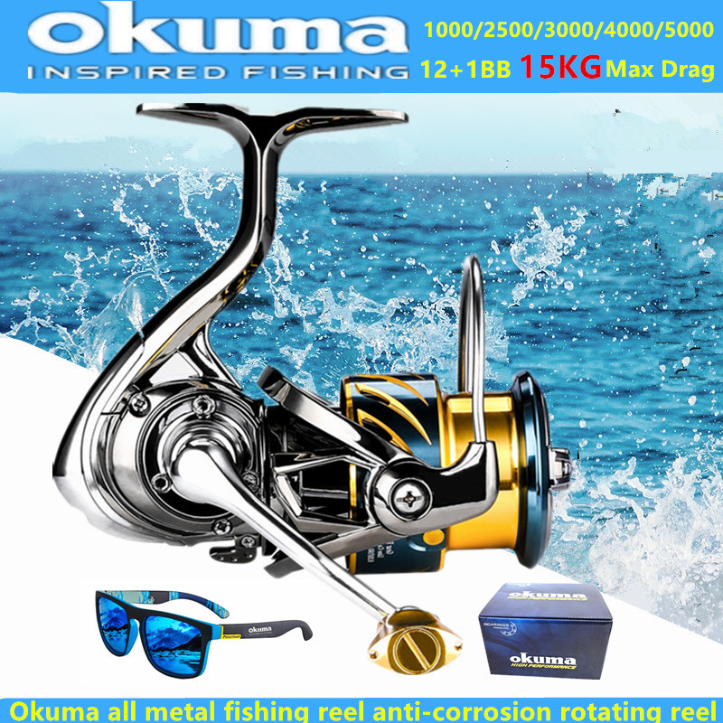 Okuma All Metal Fishing Reel 1 - đánh giá và giá Daiwa Reel Fuego