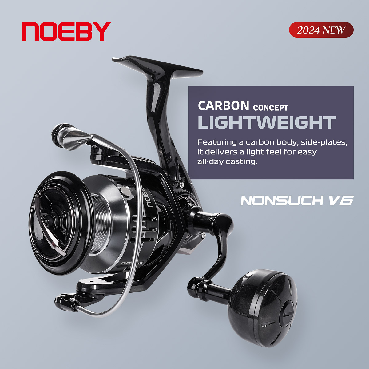 Noeby Carbon Spinning Fishing  - đánh giá và giá Abu Garcia Reel Max