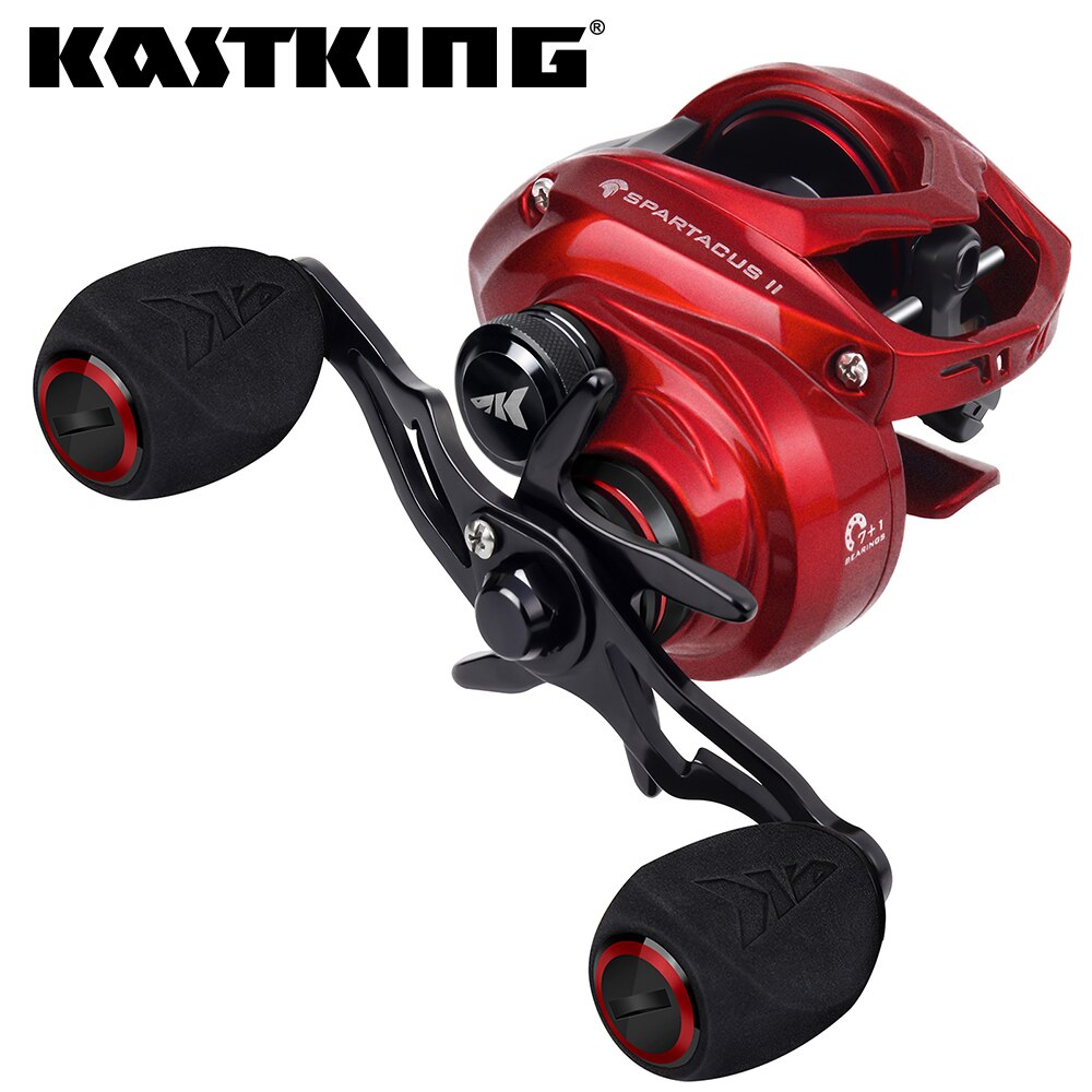 Kastking Spartacus II màu Đỏ B - đánh giá và giá Kastking Reel Zephyr