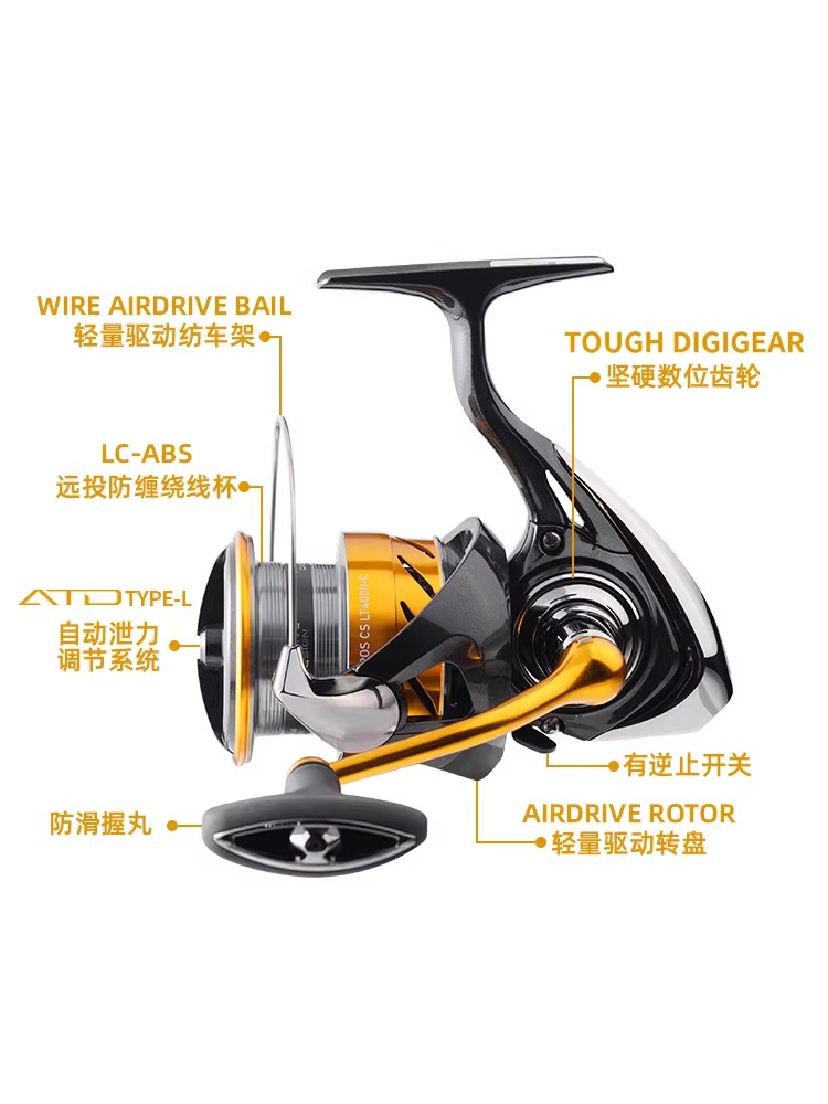 24 DAIWA REVROS CS LT Spinning - đánh giá và giá Daiwa Reel Fuego