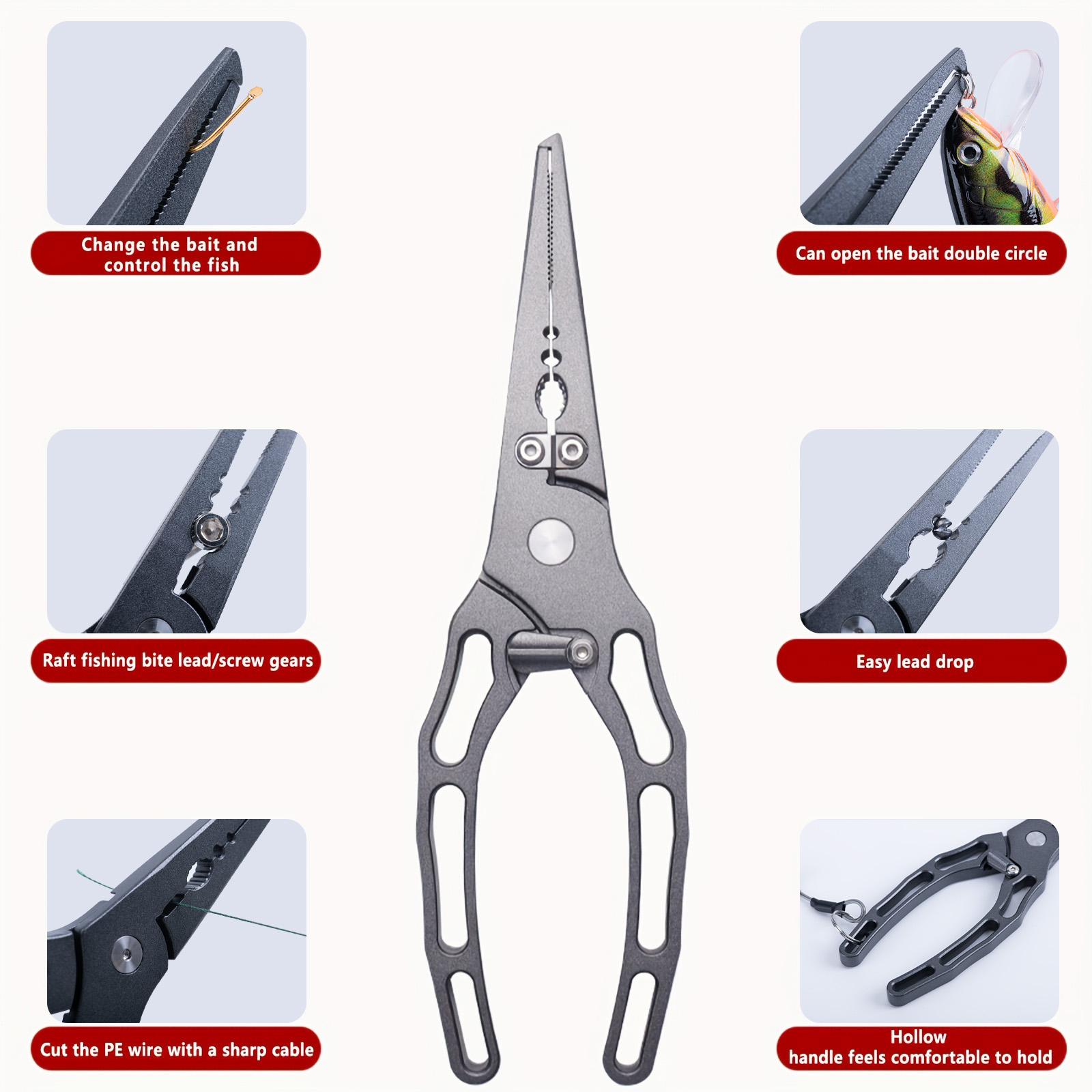 Fishing Pliers and Fish Grippe - đánh giá và giá Fishing Line Cutter